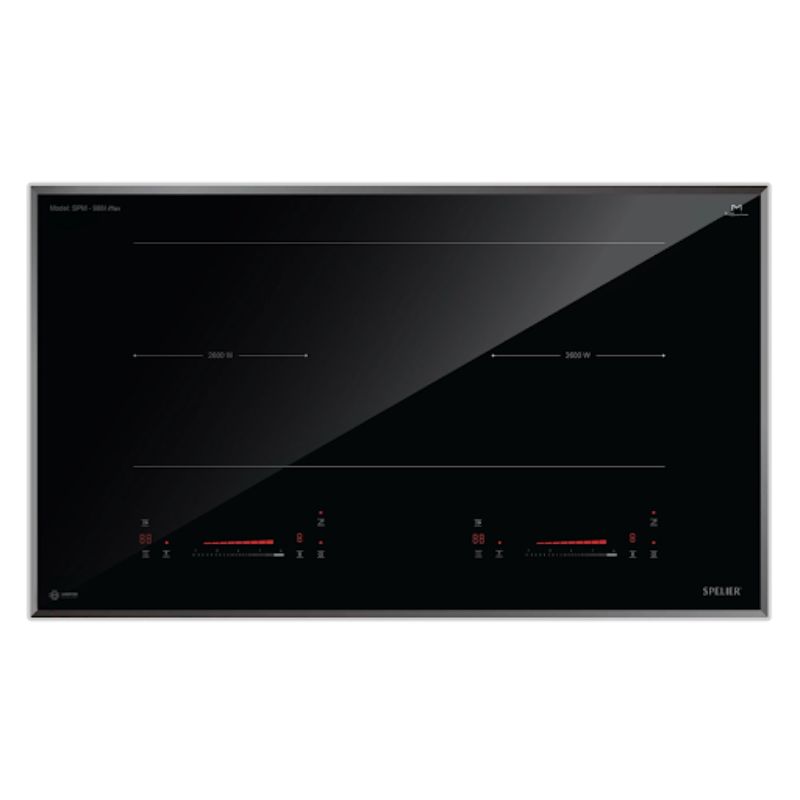 Bếp từ đôi Spelier SPM 988I PLUS lắp âm Bếp từ đôi Spelier SPM 988I PLUS lắp âm